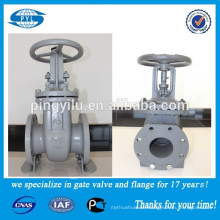 ductile cast iron flanged high pressure gate valve for water stop